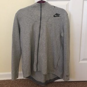 Nike cowl neck zip up